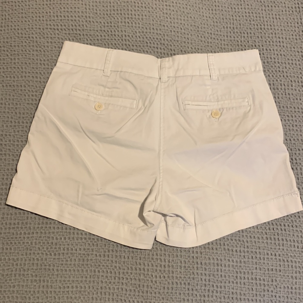 White J.Crew Chino Shorts - Picture 3 of 3